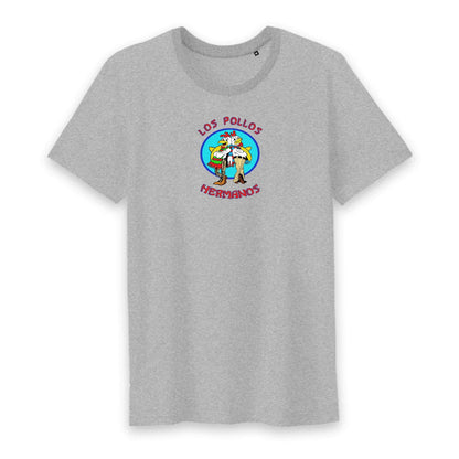 T shirt Homme col rond Los pollos hermanos frères poulets