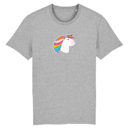 T shirt Unisex Licorne visage