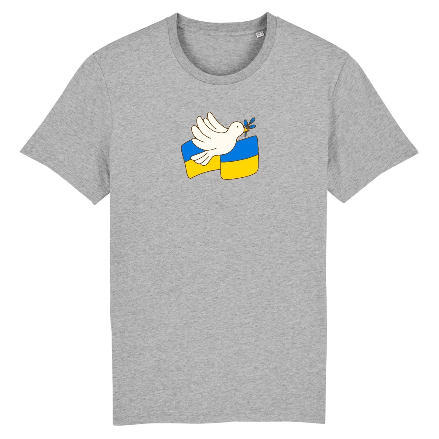 T shirt Unisex Ukraine appel à la paix
