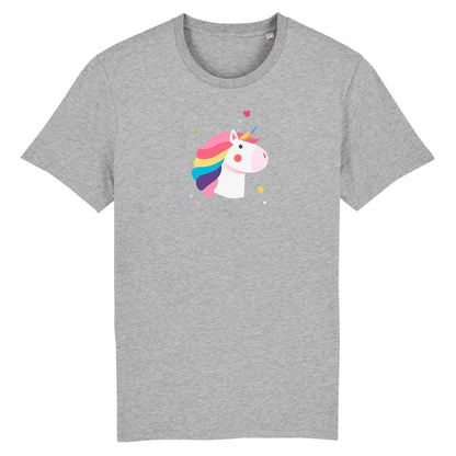 T shirt Unisex Tête de licorne