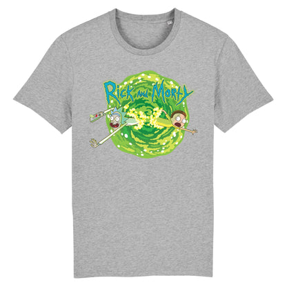 T shirt rick et morty lave