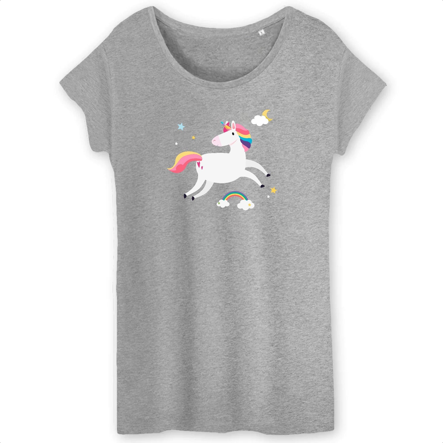T shirt Femme Licorne sur les Nuages