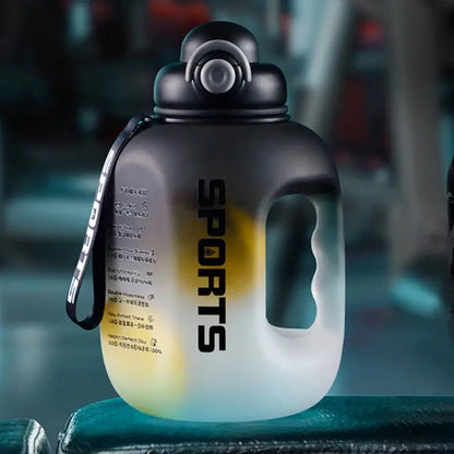 Grosse Gourde avec paille intégrée 2500ml