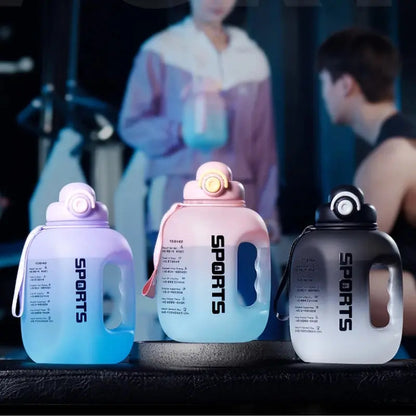 Grosse Gourde avec paille intégrée 2500ml