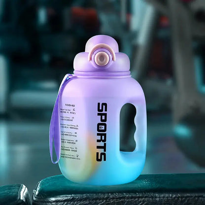 Grosse Gourde avec paille intégrée 2500ml