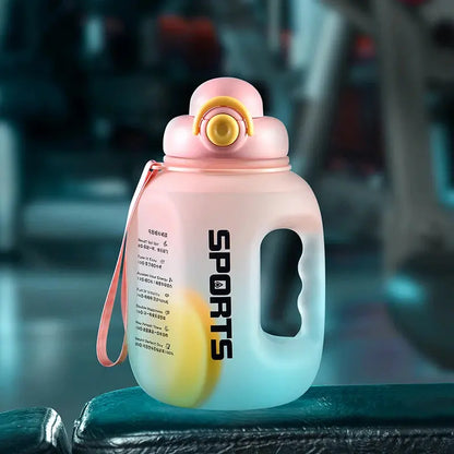 Grosse Gourde avec paille intégrée 2500ml