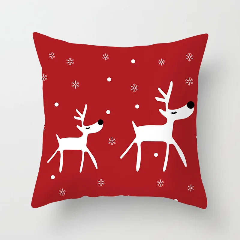 Housse de coussin de noël