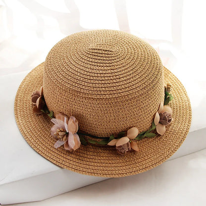 Chapeau de Paille à Fleur - La Maison du Chapeau