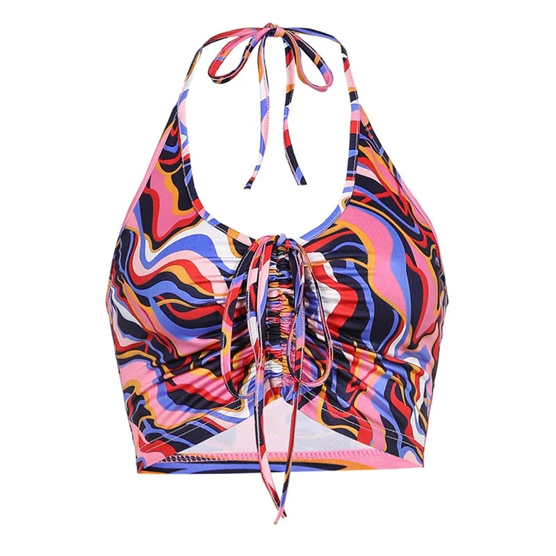 Crop tops Y2K femme