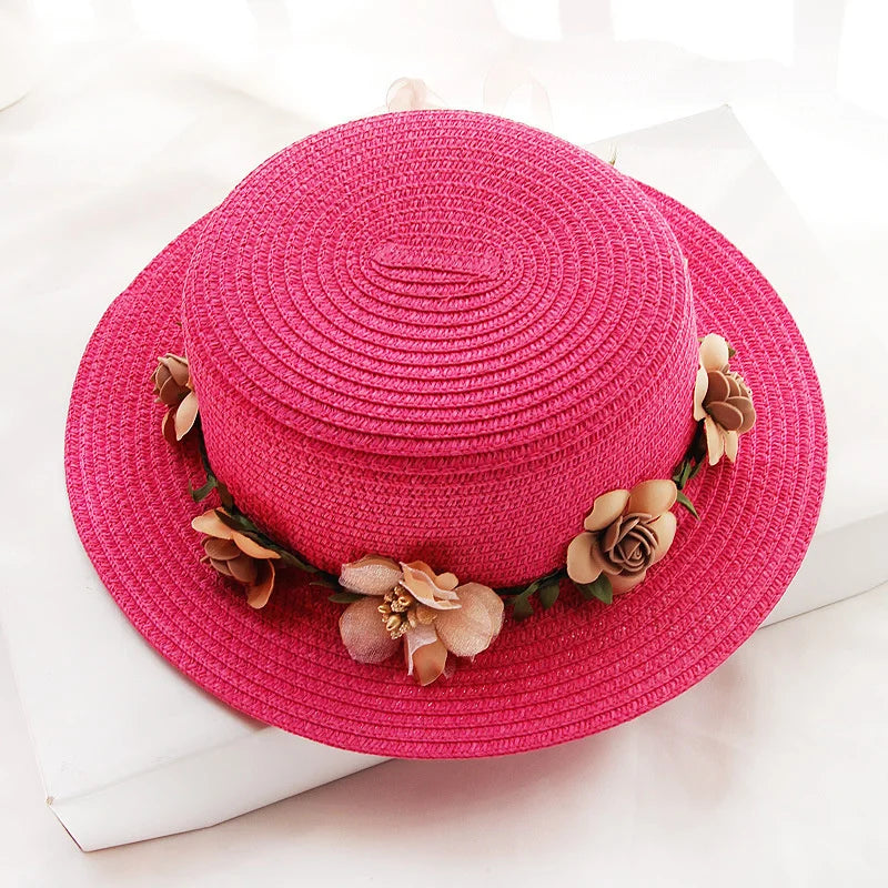Chapeau de Paille à Fleur - La Maison du Chapeau