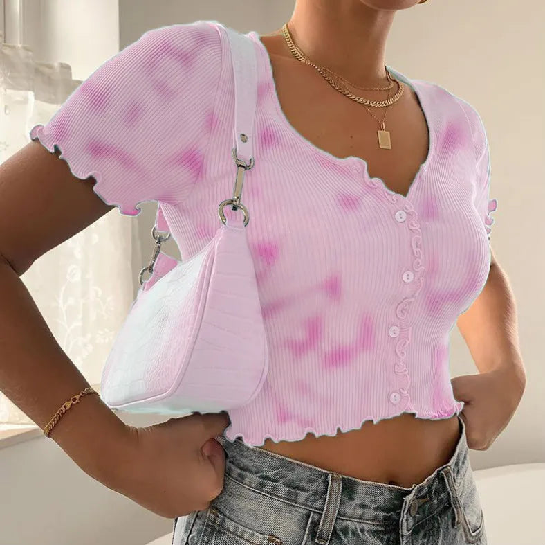 Crop top ribbed