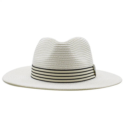 Chapeau Panama Unisexe Rayé – Luca