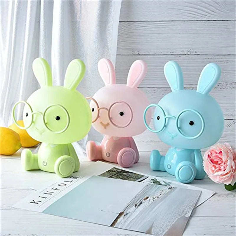 Lampe de Chevet Tactile en Forme de Lapin pour Enfants
