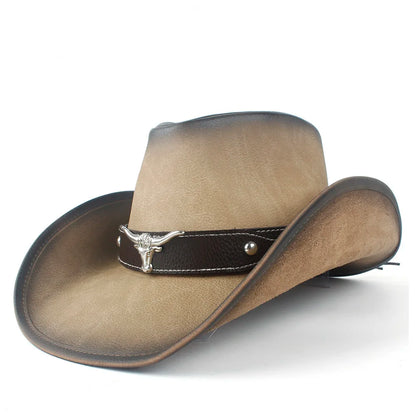 Chapeau Cowboy Véritable CUIR - DustyHorizon