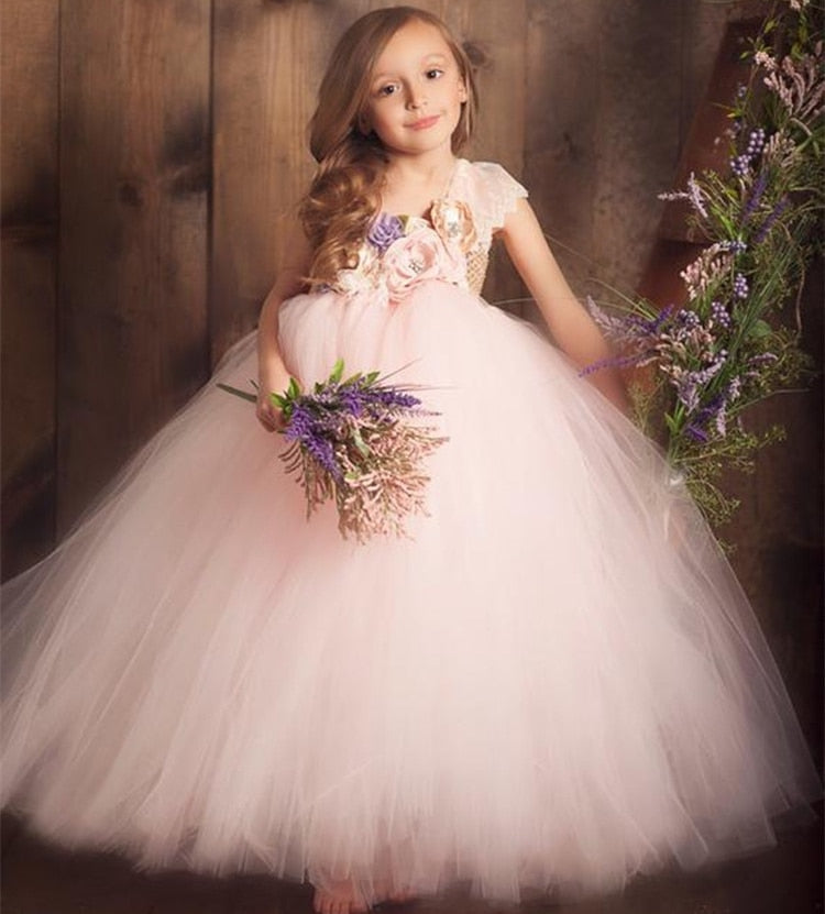 Ma robe Princesse - robe princesse rose en tulle