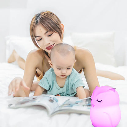 Lampe de Chevet LED Rechargeable pour Enfants Formes Animales