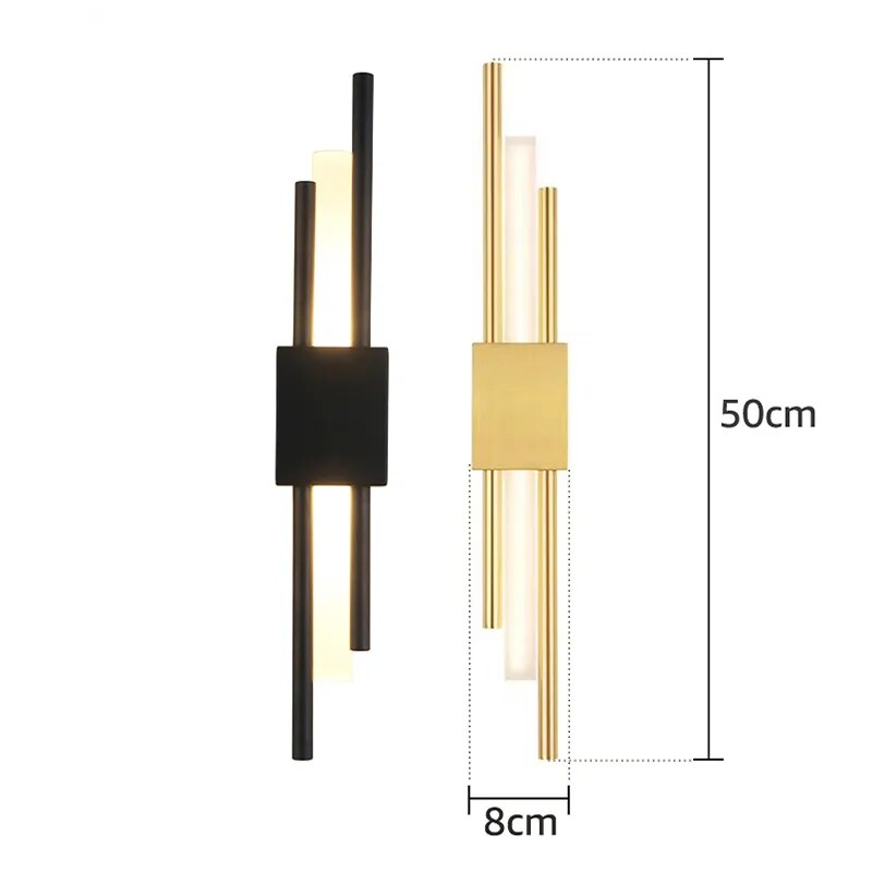 Lampe de chevet Murale Barre Chic