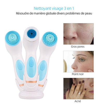 Brosse de nettoyage pour visage