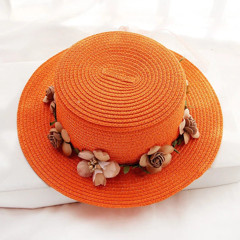 Chapeau de Paille à Fleur - La Maison du Chapeau