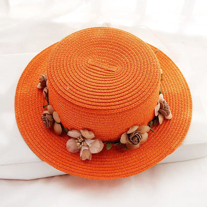Chapeau de Paille à Fleur - La Maison du Chapeau
