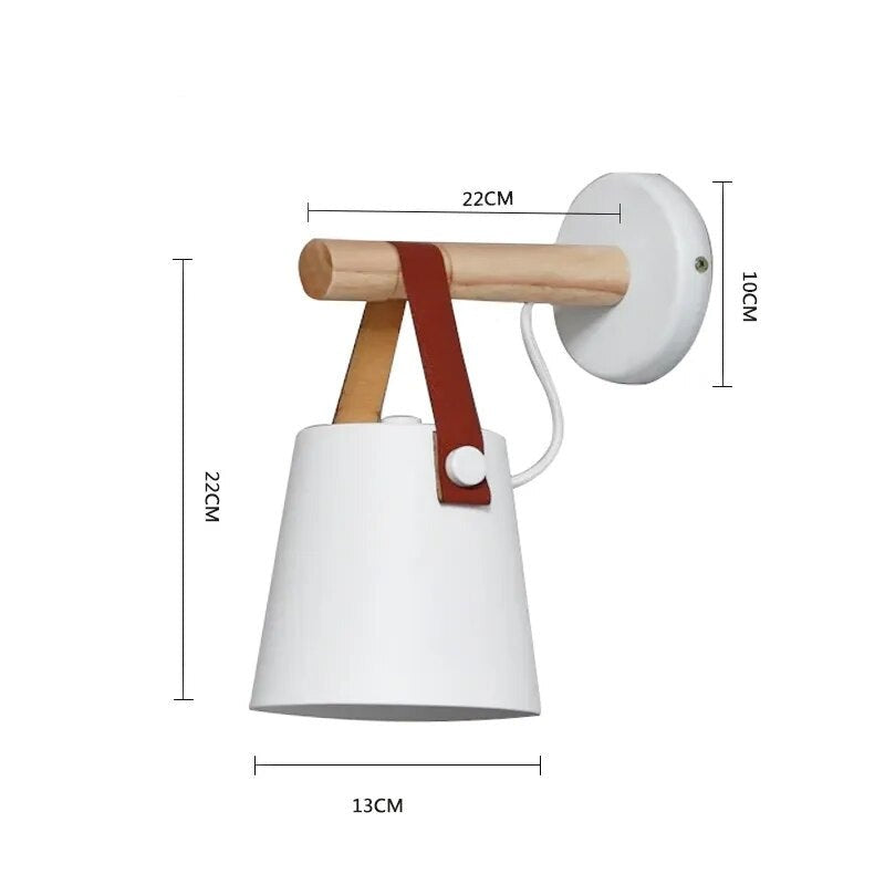 Lampe de chevet Murale Industrielle Cloche