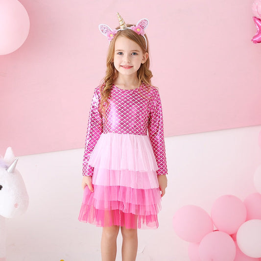 Ma Robe Princesse - robe princesse sirène rose