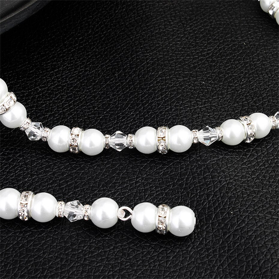 Collier de Dos Perle de Culture
