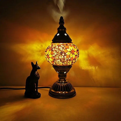 Lampe de chevet Vintage en Mosaïque