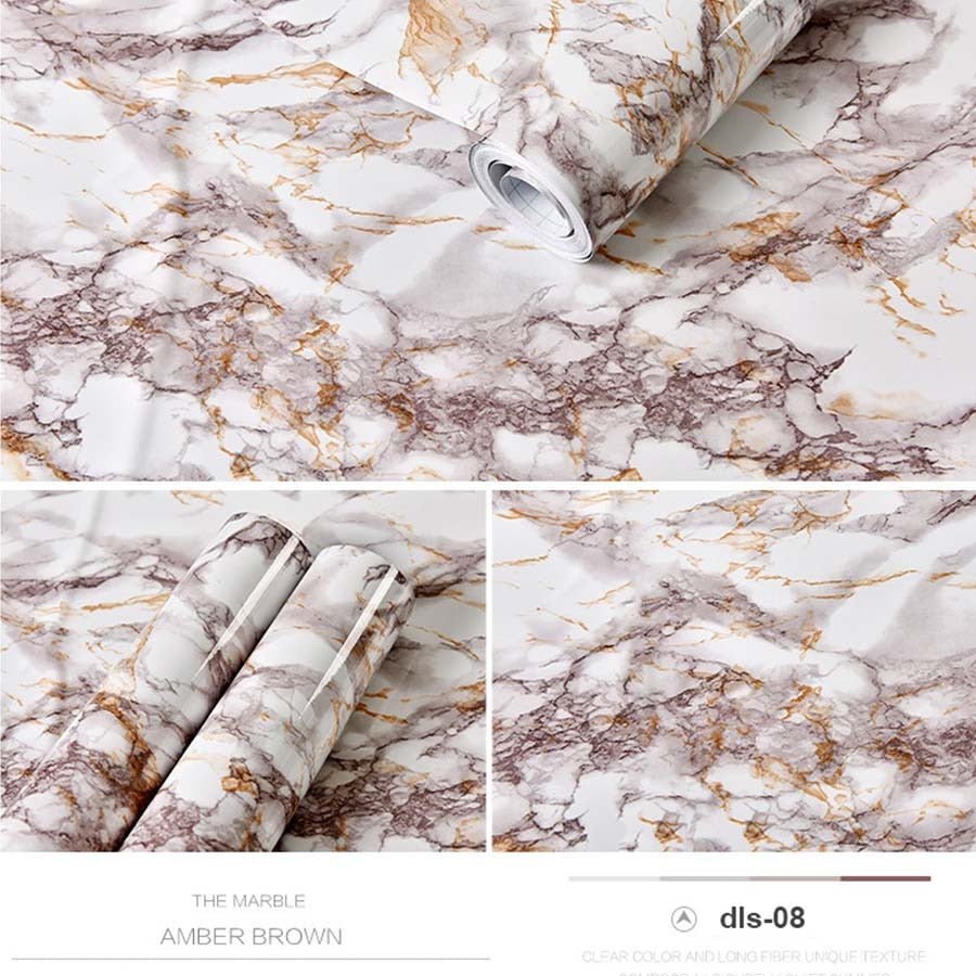 Papier peint adhésif pour meuble Marbré