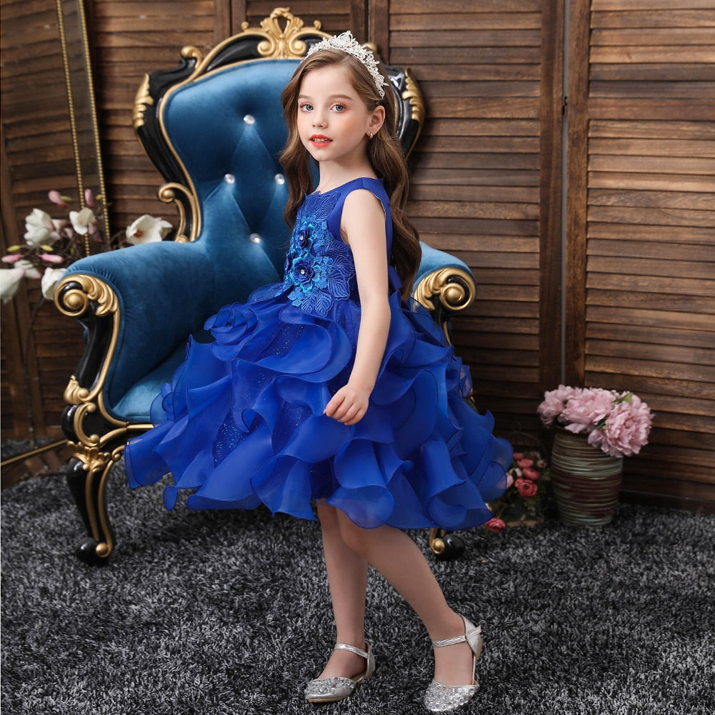 Robe Princesse Tutu Bleu