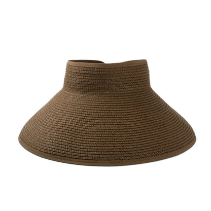 Chapeau de Paille à Bord Souple – Look Plage Décontracté