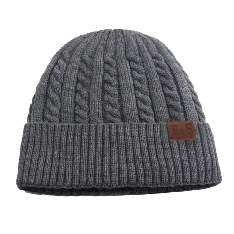 Bonnet Torsadé Doublé en Polaire - F&S Classic