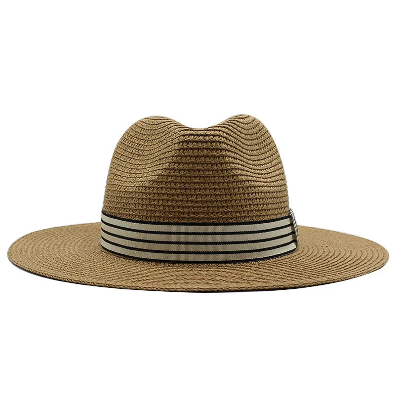 Chapeau Panama Unisexe Rayé – Luca