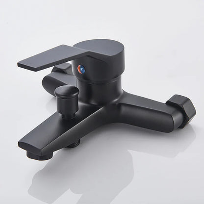 Robinet Baignoire Noir 3 Modes de Jets