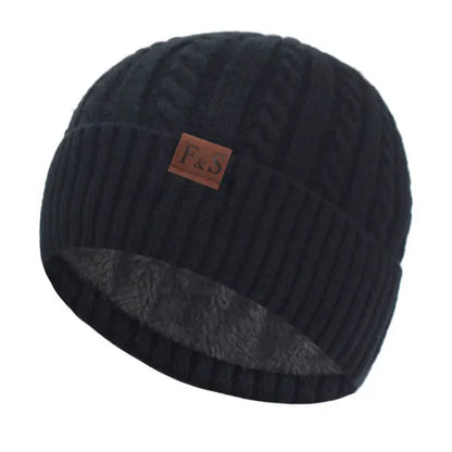 Bonnet Torsadé Doublé en Polaire - F&S Classic