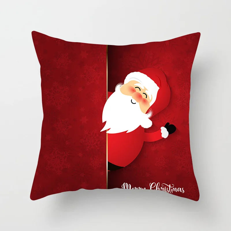 Housse de coussin de noël