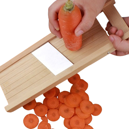 Mandoline japonaise en bois