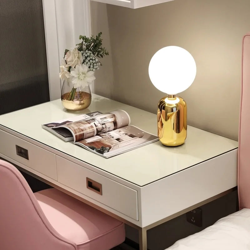 Lampe de Chevet Moderne en Forme de Boule