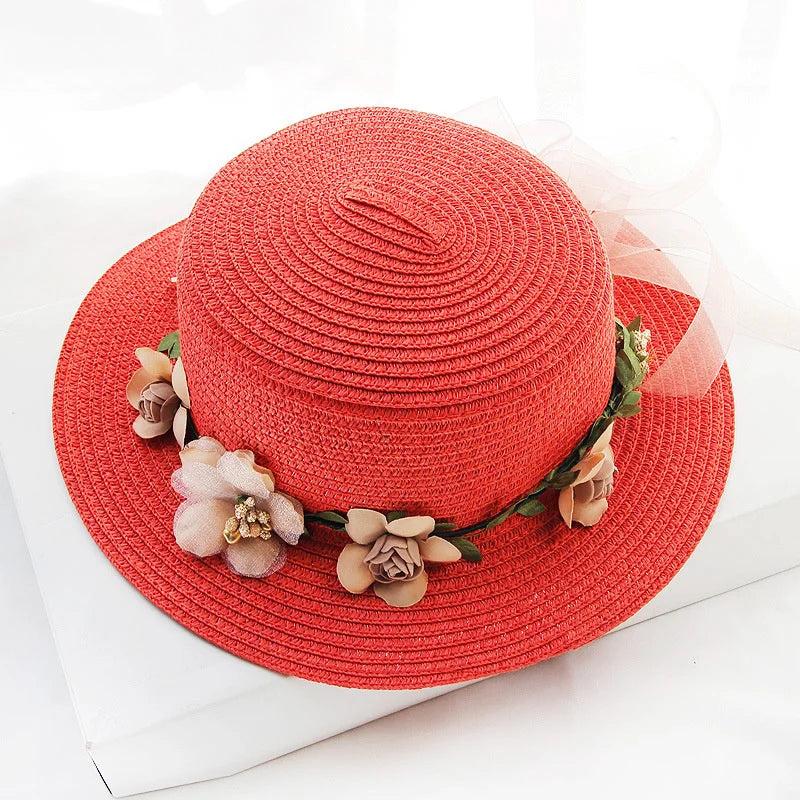 Chapeau de Paille à Fleur - La Maison du Chapeau