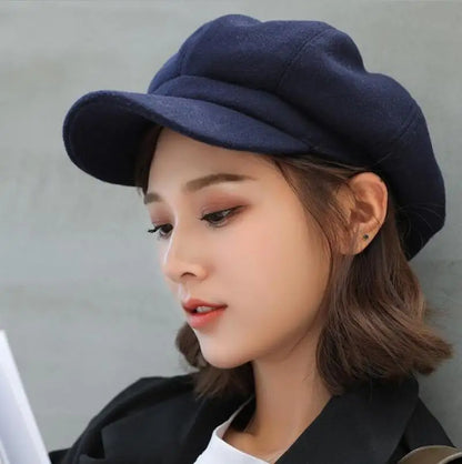 Casquette Gavroche Coton Femme