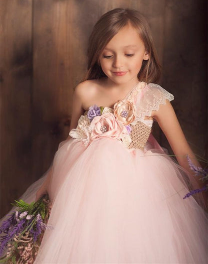Robe Princesse Rose en Tulle