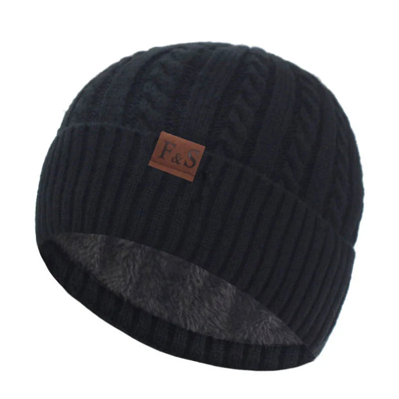Bonnet Torsadé Doublé en Polaire - F&S Classic