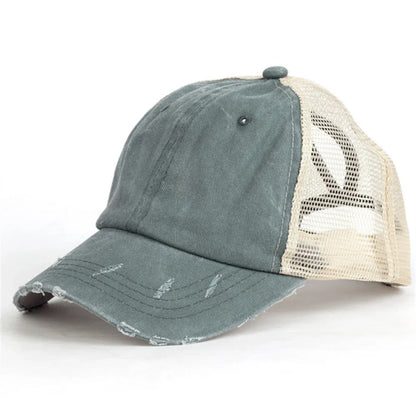 Casquette Vintage Délavée – Look Usé et Tendance