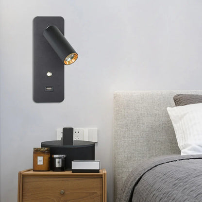 Lampe de chevet Murale LED avec Chargeur à Induction