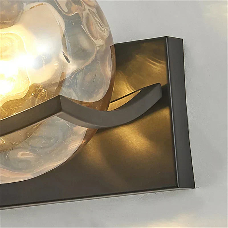Applique Murale LED Moderne en Verre – Design Élégant et Écologique pour Salon, Chambre et Couloir