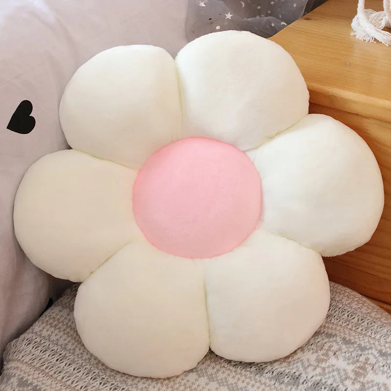 Gros coussin fleur bébé