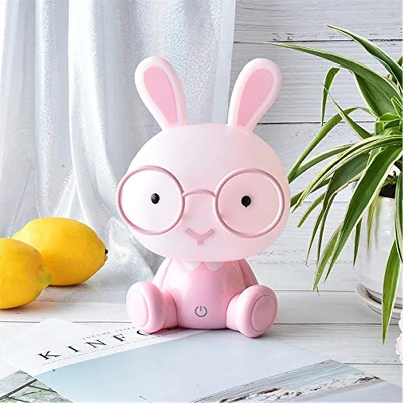 Lampe de Chevet Tactile en Forme de Lapin pour Enfants
