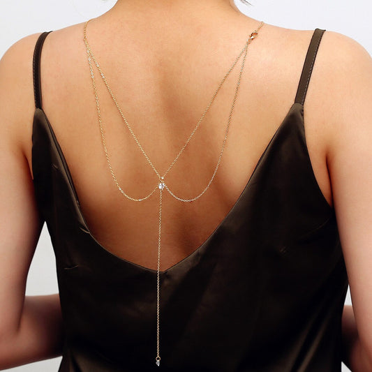 Collier Chute de Dos