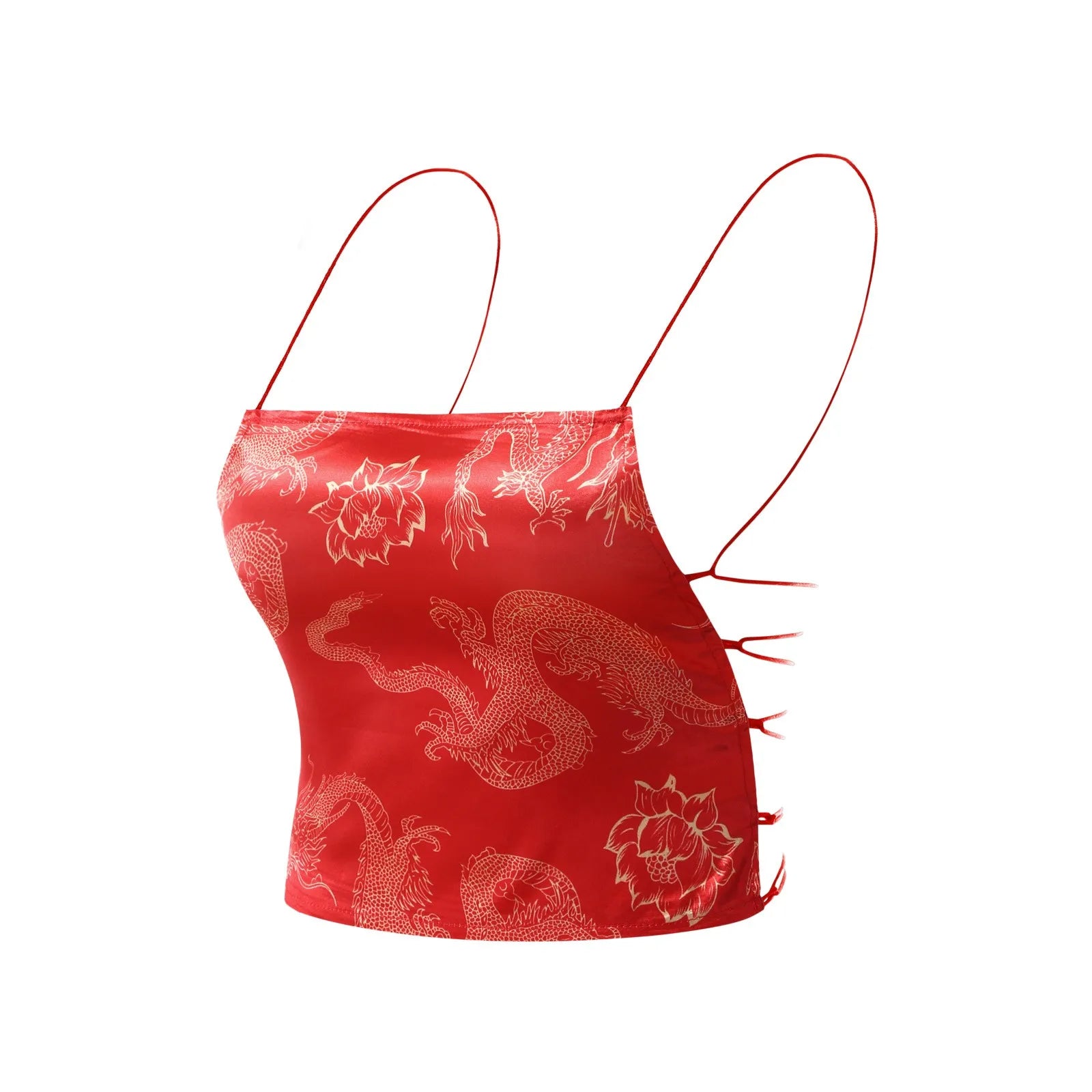 Crop top femme oriental