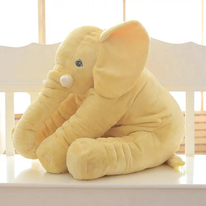 Coussin peluche éléphant